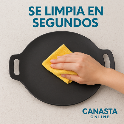 Plancha Antiadherente 32 cm – Cocina fácil y sin que se pegue nada
