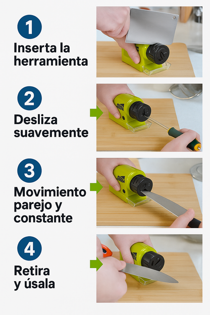 Mini Afilador Eléctrico Profesional – Uso Fácil