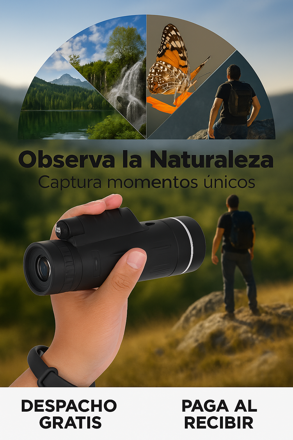 Telescopio Monocular
