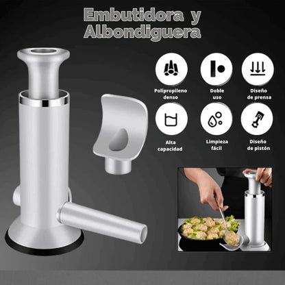 Kit Embutidor Manual – Para Recetas 100% Naturales