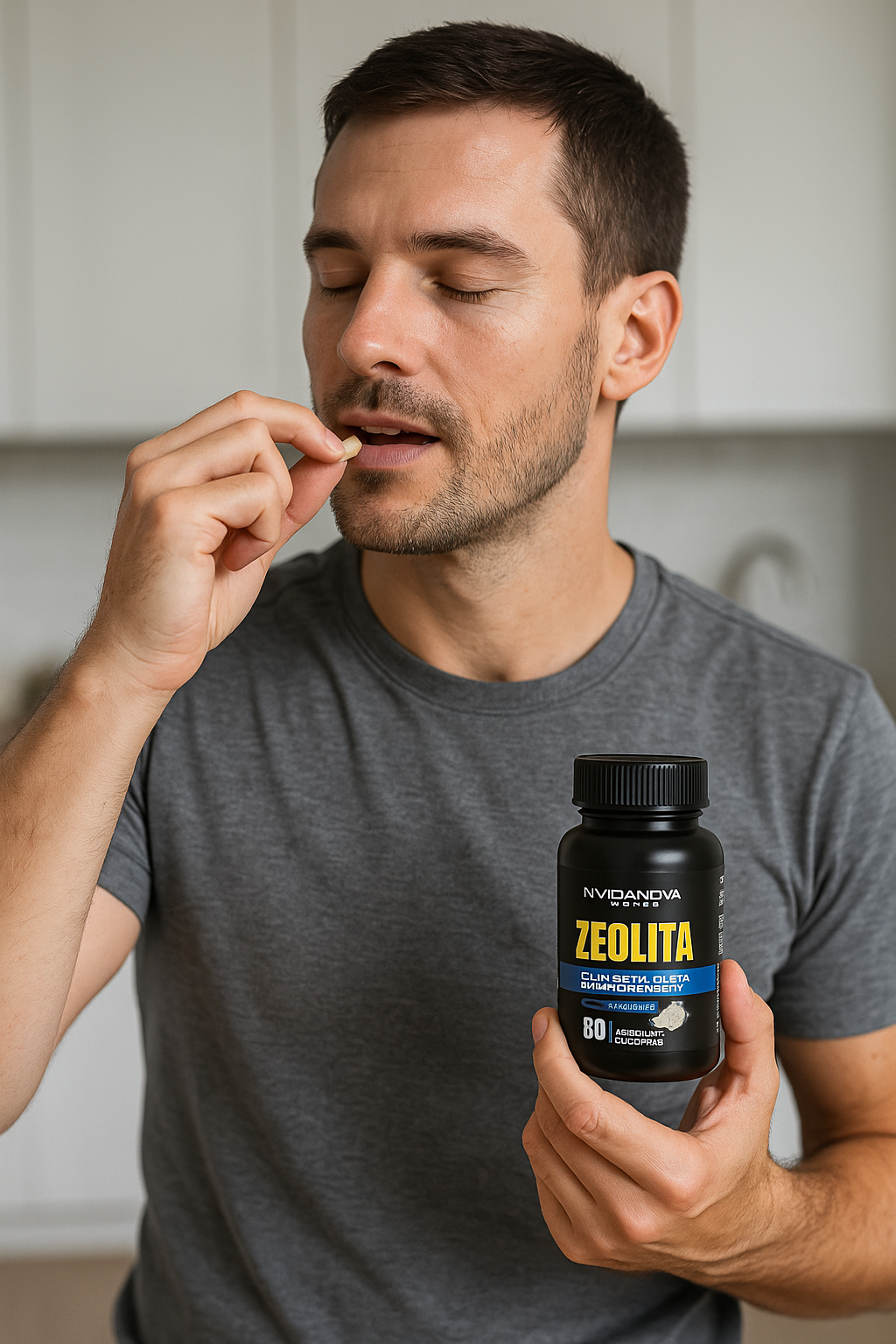 Zeolita 60 Cápsulas - Desintoxica, desinflama y recupera tu energía desde adentro.