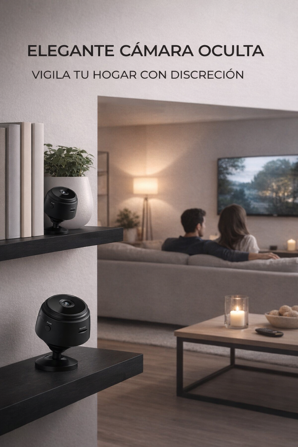 Mini Cámara HD – Espía Discreta