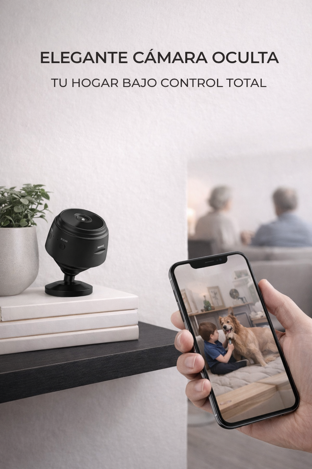 Mini Cámara HD – Espía Discreta