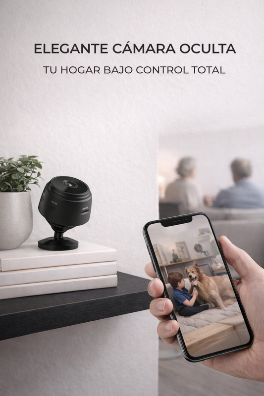 Mini Cámara HD – Espía Discreta