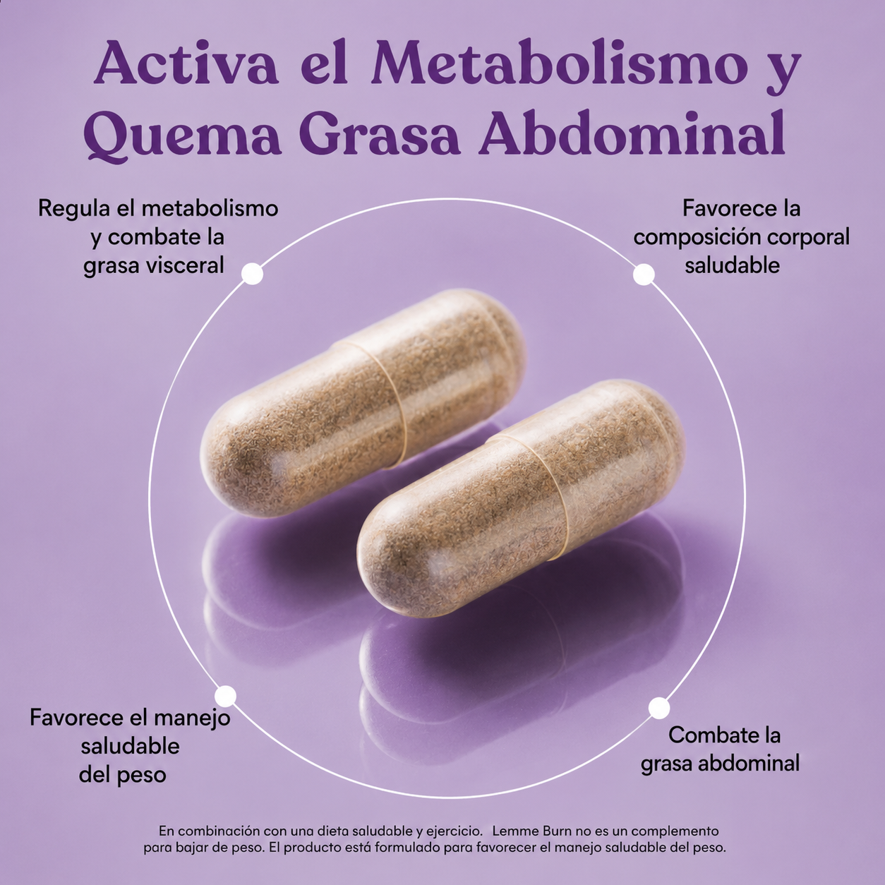 Lemme Burn - Tu aliado diario para acompañar un estilo de vida saludable