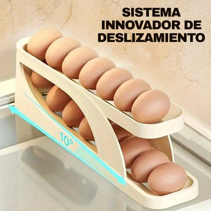 DISPENSADOR DE HUEVOS EFICIENTE CAPACIDAD 15 HUEVOS