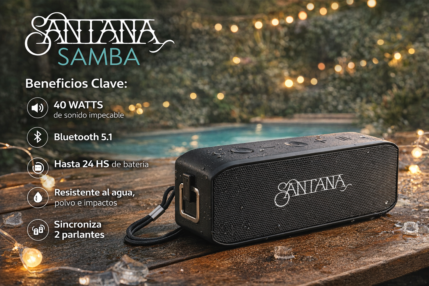 Santana Samba by Carlos Sanatana: El parlante de alta calidad de sonido recomendado