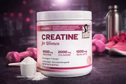 Creatina Femenina Premium - Apoya glúteos y tonificación