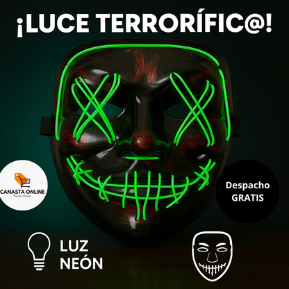 Máscara La Purga - Destaca en Halloween sin gastar de más