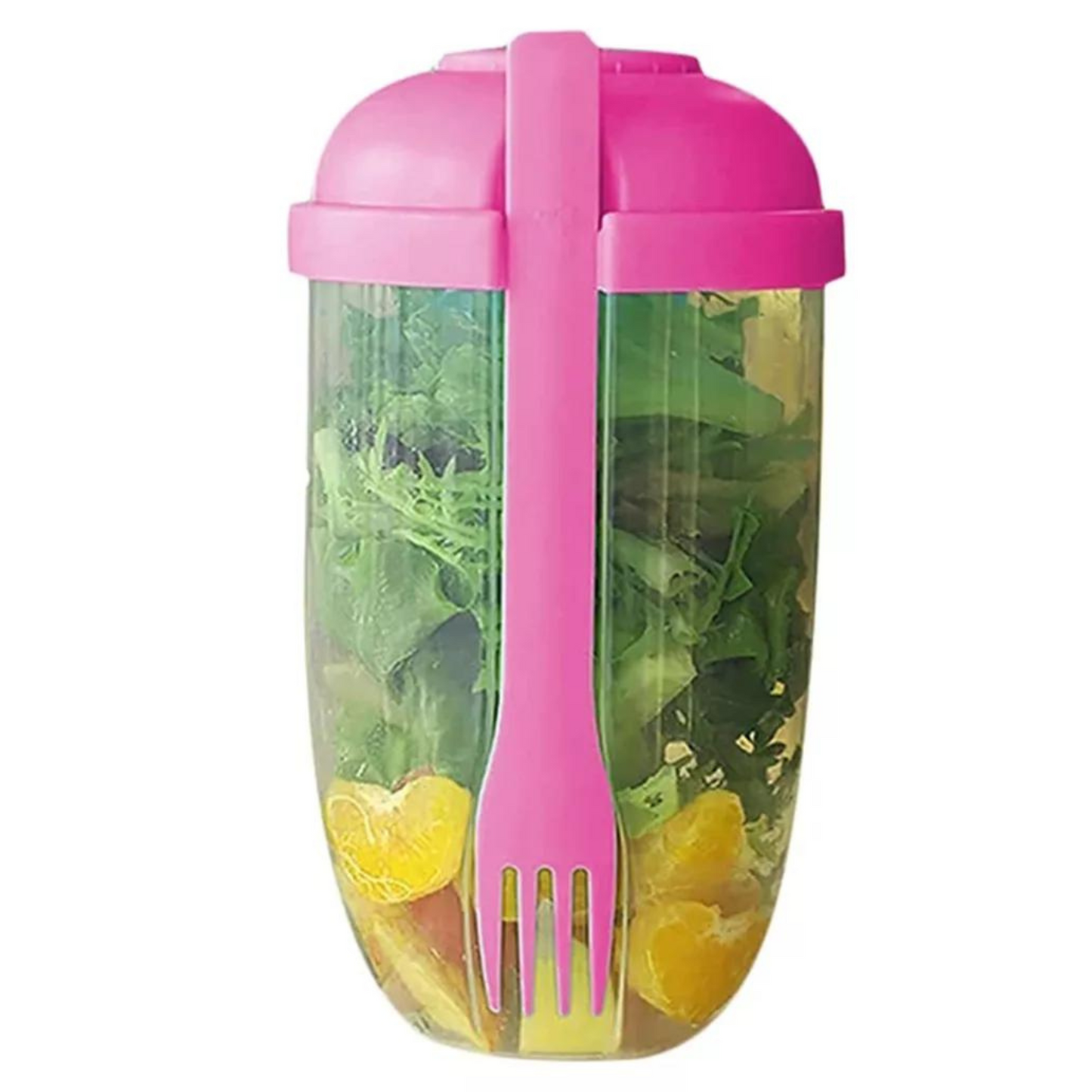 FreshBowl 🍉🥗 Vaso Portátil para Ensalada y Fruta - Oferta 2X1 Paga 1 y llevate otro GRATIS + Ebook de Recetas Saludables GRATIS