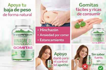 Gomitas Vinagre de Manzana – Rutina Saludable Diaria - 30 unidades