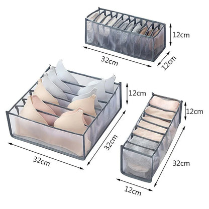 Set de 3 Organizadores para Ropa Interior - SpaceSaver Trio©