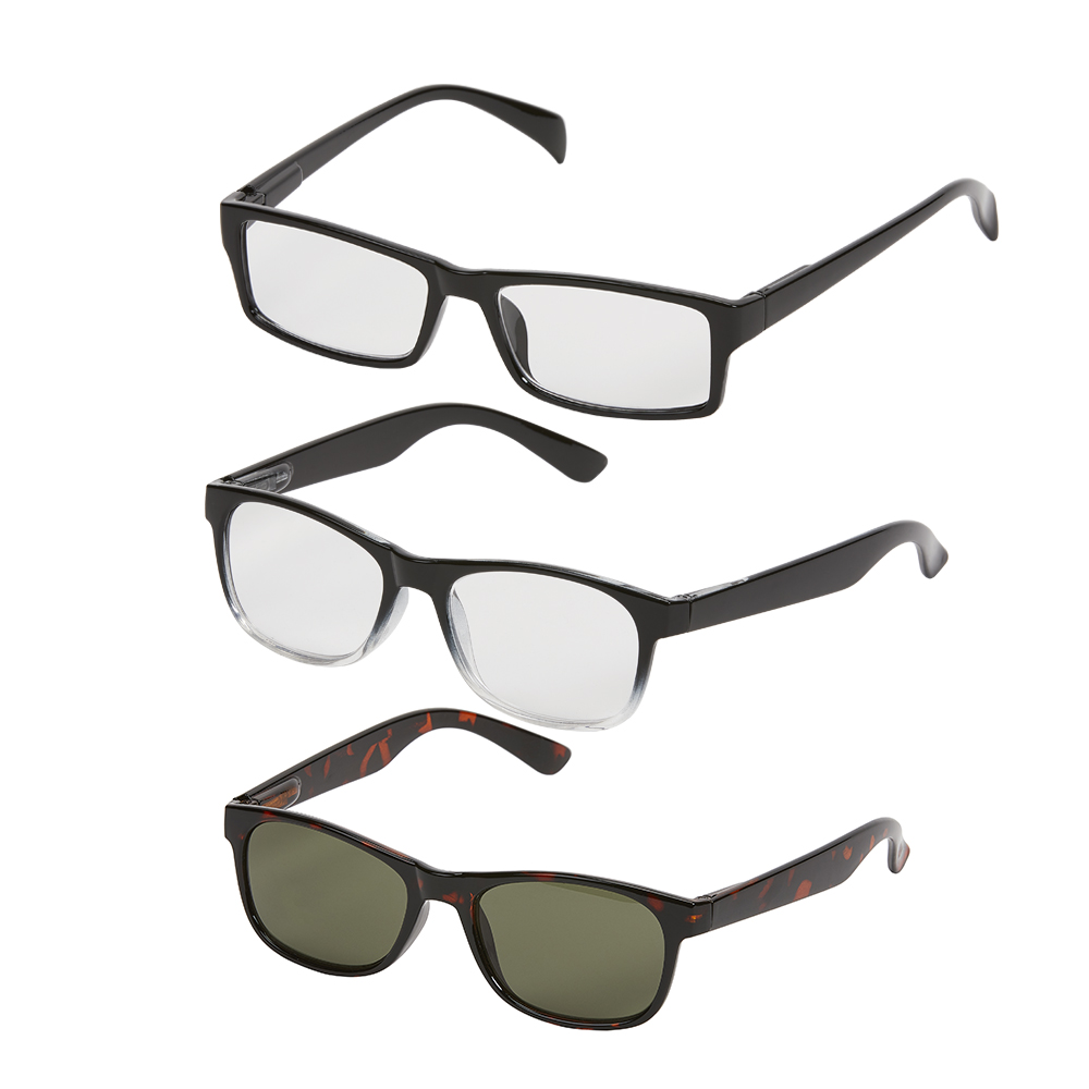 OnePower PowerLens – Claridad Inmediata- Super Pack 3 Lentes: Redondo-Cuadrado y de Sol