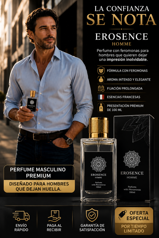 EROSENCE HOMME - Perfume Masculino con Feromonas 100 ml